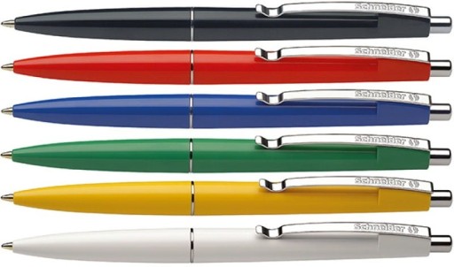 AUTOMATIC BALLPEN BLUE INK Schneider M puzdro MIX FARBA