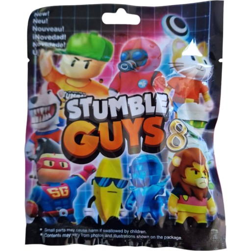 PREKVAPENIE STUMBLE GUYS + 3 ZBERATEĽSKÉ KARTY HERNÁ TAŠKA -