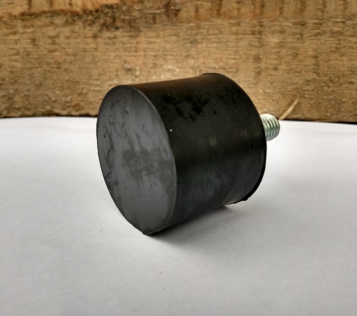 VIBROISOLATOR gumový vankúšový nárazník D20x5 M6