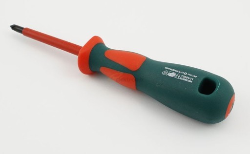 Izolovaný krížový skrutkovač PH1 x 80mm Jonnesway