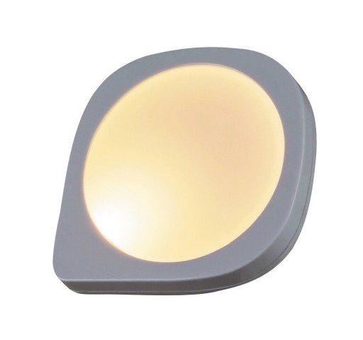 Biela funkčná zásuvná detská nočná lampa