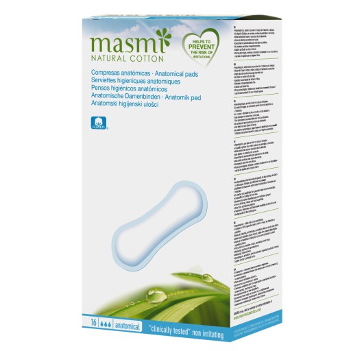 Masmi Organic klasické hygienické vložky 16 ks