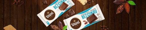 Horká čokoláda 70% bez pridaného cukru 90g Wawel