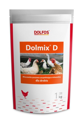 DOLMIX D 2KG. všeobecná zmes pre hydinu