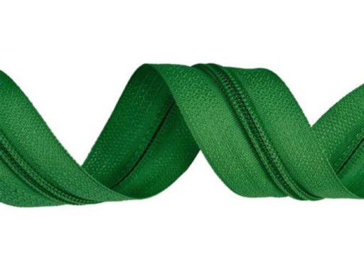 Páska na zips 5 zips Špirála 10m + 10s Šedá