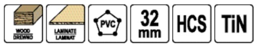 Ponorný pílový kotúč pre MT HCS 32 x 120 mm YATO