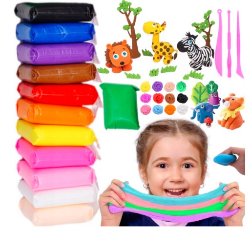 PLASTICINE SENSO FOAM POLYMER CLAY 12 ks