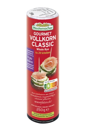 MESTEMACHER RAŽNÝ CHLIEB PARTY JEDNOPORCIOVÉ MINI SENDVIČE Predjedlá 250G