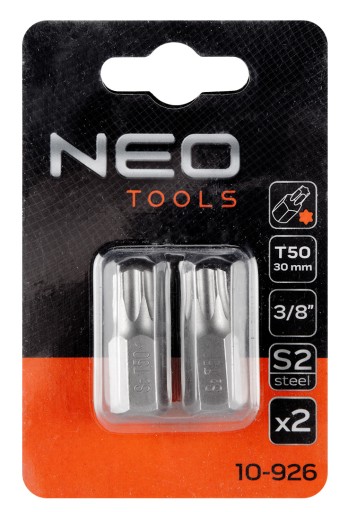 Bit TORX T50 x 30 mm, S2 x 2 ks.