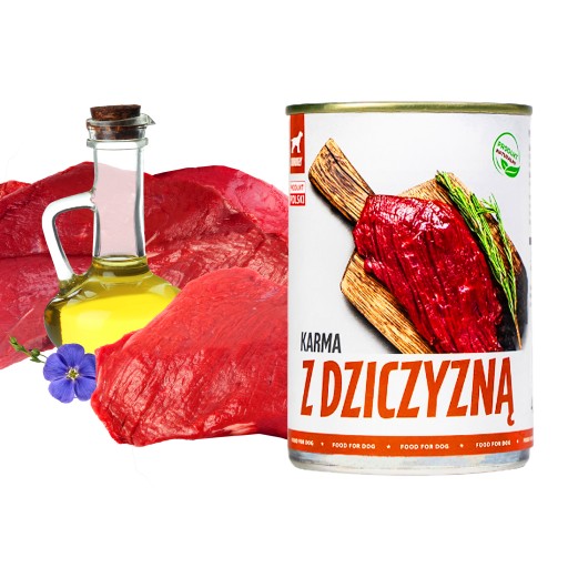TUF TUF Mokré krmivo pre psov Zverina 800g
