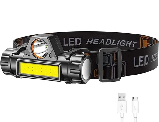 HLAVOVÁ LAMPA 4v1 COB HLAVOVÁ LAMPA S MAGNETOM