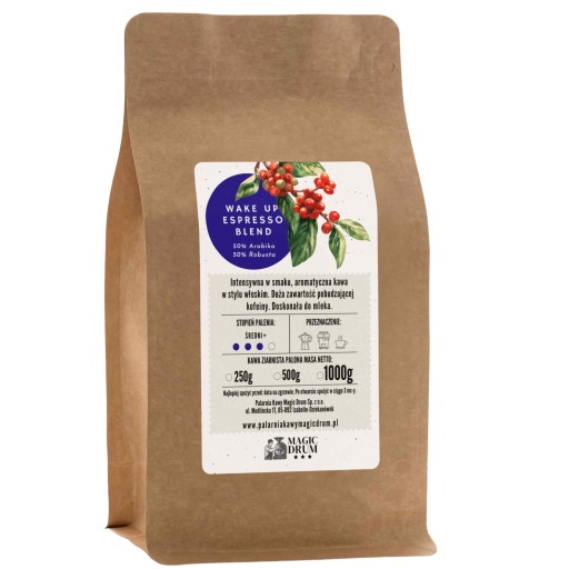 Mletá káva WAKE UP ESPRESSO BLEND 50/50 250g