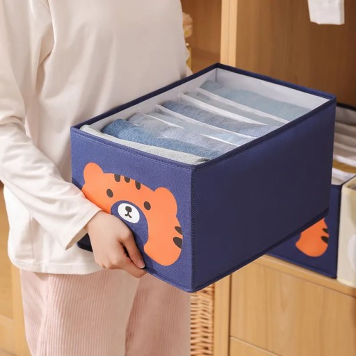 ORGANIZÁTOR NA OBLEČENIE DO ZÁSUVKY SEPARÁTOR ŠATNÍKA TIGER PRE DETI S