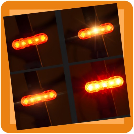 LED CYKLISTICKÁ LAMPA NA BICYKEL, NA RIADTIKÁ, VÝKONNÁ, NABÍJACIA, USB + ZADNÁ