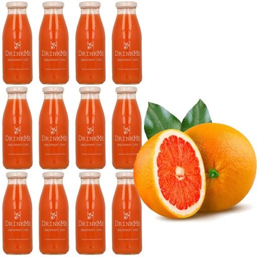 Drinkme GRAPEFRUIT Šťava 100% grapefruit 250ml