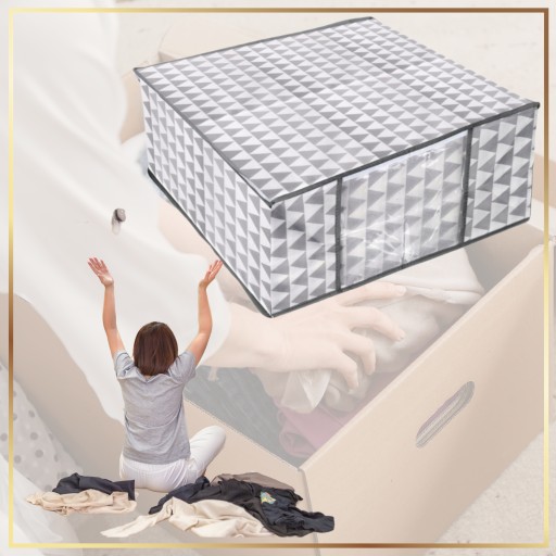 Obal na posteľnú bielizeň, oblečenie, kontajner 45x45x20, box na skriňu