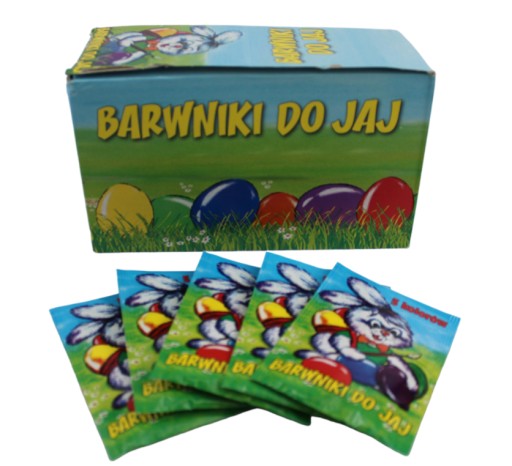 Chemikol viacfarebná farba na veľkonočné vajíčka1 ks.