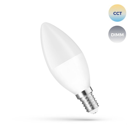 WIFI E14 SMART 5W LED žiarovka od 2700K od 6500K