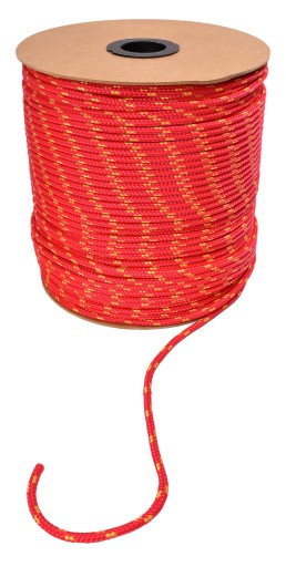 POLYPROPYLÉNOVÉ LANO Silné pletené lano 8mm 10M