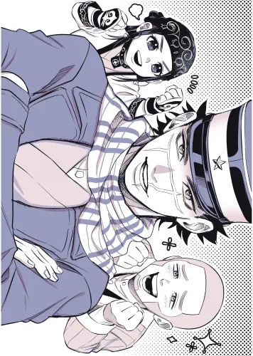 Plagát Anime Manga Golden Kamuy GK_015 A3