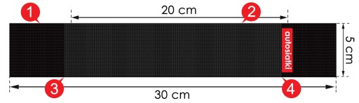 DRŽIAKY NA VELCRO NA HASIAC + SVORKA NA VELCRO NA PRÍSLUŠENSTVO