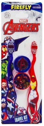 Ručná zubná kefka 2x AVENGERS +3 Soft