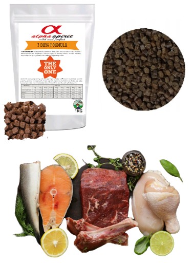 PANZOO ALPHA DUCH 7 DNÍ POLOVLHKÝ MÄKKÝ 1KG PRE PSOV HYPOALERGÉNNY