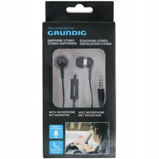 Slúchadlá do uší No Fear Grundig - Vynikajúca kvalita zvuku
