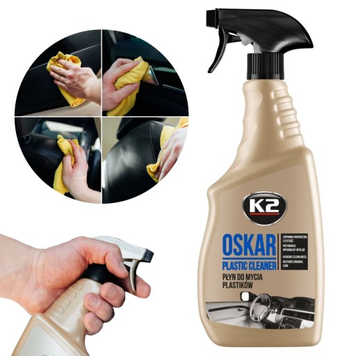 Kvapalina na čistenie plastov automobilov, 750 ml ÚČINNE ODSTRAŇUJE NEČISTOTY
