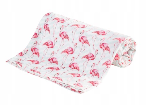 Bocioland Bambusová plienka 30x30cm Flamingos