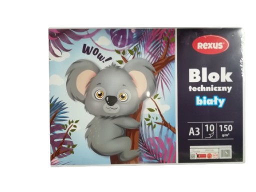 BIELY TECHNICKÝ BLOK A3/10k