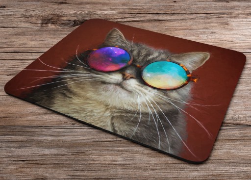 Podložka pod myš s mačkou, CATS