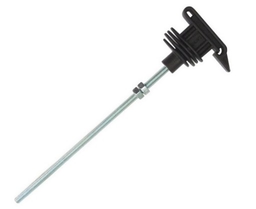 Pastiersky páskový izolátor, dlhý metrický závit M6