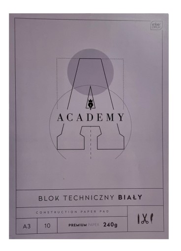 Technický blok A3/10 Academy Interdruk 240G