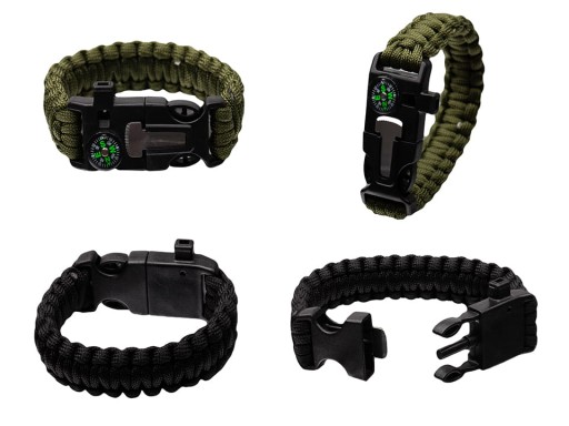 NÁRAMOK PREŽITIA 5 V 1 PARACORD FLINT
