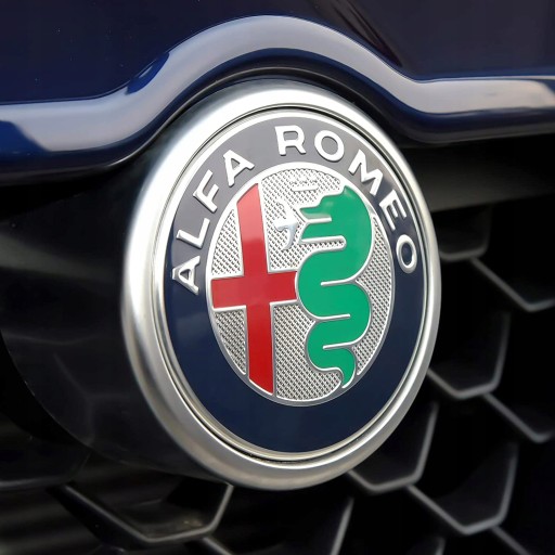ZNAK ALFA ROMEO 74 mm 147 156 159 ODZNAK MITO