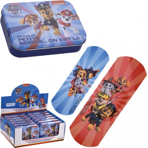Detské náplasti Paw Patrol 24 ks DE