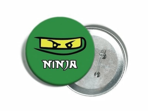 Okrúhla odznak Ninja, 1 ks