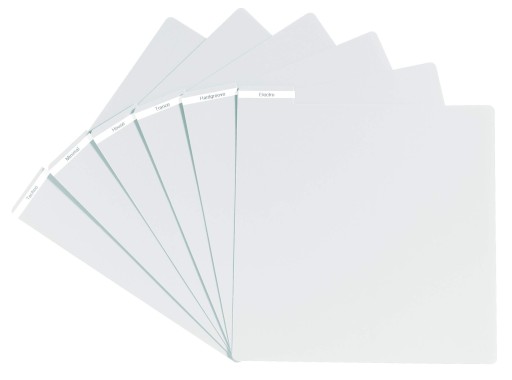 Glorious Vinyl Divider White 1 ks - Separátor vinylových platní
