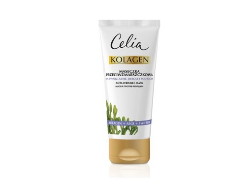 Celia Collagen Pleťová maska - Riasy a obočie