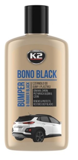 K2 BONO ČIERNA PRE PLASTOVÝ GUMOVÝ NÁRAZNÍK K