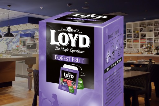 Expresný ovocný čaj Lesné ovocie v obálkach Horeca pre hotely 20T