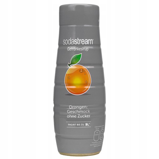 SODASTREAM KONCENTRÁT SIRUP, POMERANČ, BEZ CUKRU, 440 ml NA NASÝTENIE