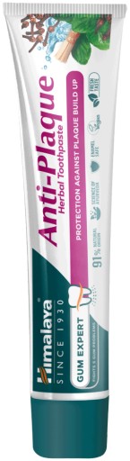 Bylinná zubná pasta HIMALAYA Gum Expert Anti-Plaque miswak bez fluoridu