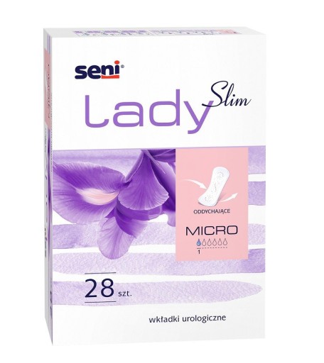 Seni Lady Slim Micro urologické vložky 28 kusov