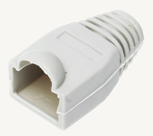 Kryt zástrčky RJ-45, 10 kusov, biely