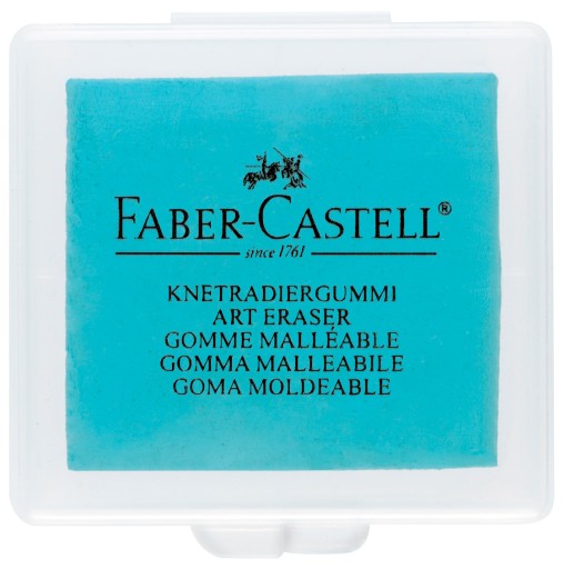 Umelecká guma na chlieb FABER-CASTELL pre umelcov v kufríku MIX FARIEB