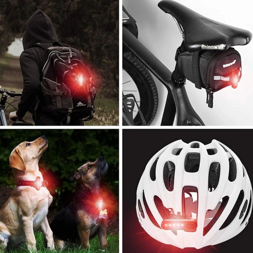 LED BIKE SVETLO PREDNÉ ZADNÉ USB SÚPRAVA NA BICYKEL
