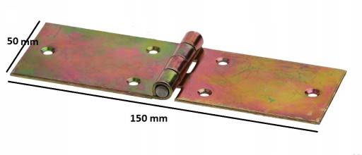 PÁNT STAVEBNÁ SKRATKA, PRIAMY ZINKOVANÝ 150x50mm