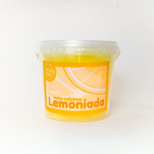 Cukrová vata vo vedierku s príchuťou LIMONÁDA 1L